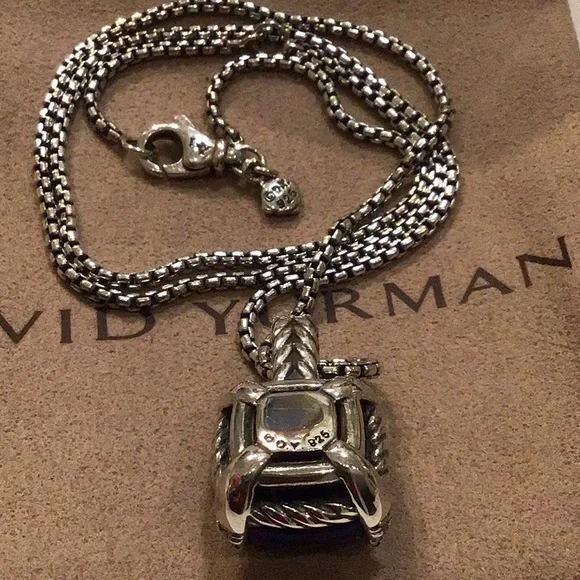 David Yurman Chatelaine Pendant Lapis Lazuli - Picture 5 of 8